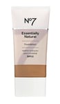 No7 Essentially Natural Foundation SPF15 Warm Ivory 40ml Brand New & Sealed