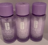 3x 50ml CLINIQUE Take The Day Off Make-Up Remover for Lids Lashes Lips 150ml