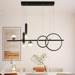 Suspension Luminaire led Moderne à intensité variable avec télécommande, lustre de table à manger, Lampe Suspendue pour cuisine, salle à manger,