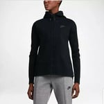 Women Nike Tech Knit Cape Hoodie (Black) - Sz S New ~ 835641 010