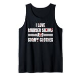 Best Murder Show Art For Men Women Morbid Spy Investigator Tank Top