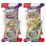 Pokemon TCG: Scarlet & Violet - Paldea Evolved Checklane Blister (Growlithe and Smoliv)