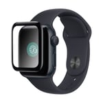 Force Glass, Protection d'Écran pour Apple Watch 5/6/SE 44mm en Verre Trempé 3D