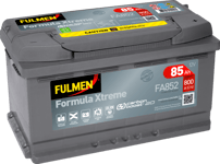 FULMEN - Batterie voiture 12V 85AH 800A (n°FA852) - Réf. 404429