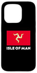 Coque pour iPhone 15 Pro Isle Of Man Flag