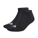 adidas Cushioned Low-Cut Socks 3 Pairs, Cotton, Black