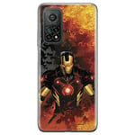 ERT GROUP Coque de téléphone Portable pour Xiaomi Redmi Note 11T 5G/11S 5G/POCO M4 Pro 5G Original et sous Licence Officielle Marvel Motif Iron Man 003, Coque en TPU