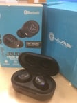 JBUDS AIR True Wireless Signature Earbuds - 14+ HOURS OF PLAY - BLACK- BT