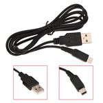 Câble D'alimentation Usb Noir De 100% M, Cordon De Chargeur Pour Nintendo 3ds Dsi Ndsi, Se Charge Facilement À Partir De N'importe Quel Port Usb, 1.2 Neuf