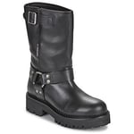 Boots Tommy Jeans  TJW URBAN BIKER BOOT LEATHER