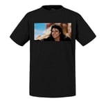 T-Shirt Enfant Michael Jackson Sourire Chanteur Pop Star Celebrite