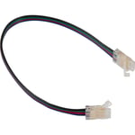 Flexibel kontakt Led Strip RGB m/kabel IP20 10mm