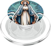 Stella Maris Our Lady Star of the Sea Mary Latin Catholic PopSockets PopGrip for MagSafe