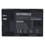 EXTENSILO Batterie compatible avec Blackmagic Micro Cinema Camera, Video Assist 4K appareil photo (2250mAh, 7,2V, Li-ion)