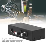 Mic Music Mixer 6.5mm Dynamic 3.5mm Condenser Amplifier Mic Audible Mixer With I