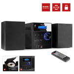 Micro HiFi Stereo System with CD, MP3 Player, DAB+ Radio, Bluetooth - METZ-B