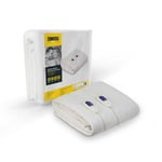 Zanussi Washable Electric Blanket Mattress Protector with Fitted Skirt