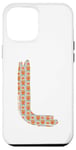 Coque pour iPhone 12 Pro Max Lettre rétro en gras hiboux - L - Design - Alphabet - Marqueur