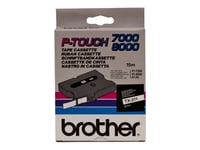 Brother Tx211 - Svart På Hvitt - Rull (0,6 Cm X 15 M) 1 Kassett(Er) Laminert Teip - For P-Touch Pt-7000, Pt-8000, Pt-Pc