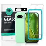 Ibywind 2 Pièces Verre Trempé pour Google Pixel 8a 5G 6,1"(Pas pour Google Pixel 8 5G/Google Pixel 8 Pro 5G),9H Dureté Protection écran,avec 1 Pièce Protection Caméra,Sans Bulles,Facile à Installer