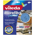 Chiffon Vileda Microfibre Plus Avec Technologie Odor Stop pour Nettoyer Maison