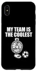 iPhone XS Max My Team Is The Coolest, Desk Fan Playing Football Soccer Case