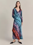 Ghost Milana Tie Dye Maxi Dress, Multi