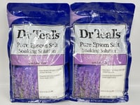 Dr Teal's Epsom Salts Lavender 1.36Kg (Pack Of 2)