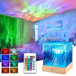 aquota Northern Lights Cube - Galaxy Projector Sensory Lights Aurora Light Projector Luminorthe Cube with 16 Colors Lighting Remote Timer Projector Lights for Bedroom Room Decor for Teen Gifts