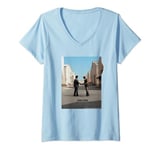 Womens PINK FLOYD WISH YOU WERE HERE V-Neck T-Shirt