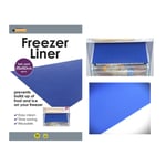 2 Freezer Drawer Liners Mats Anti Frost Ice Non Stick Universal Liner 25x50cm