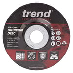 Trend Disque à meuler la pierre pour meuleuse d'angle, diamètre 115 m, trait fin de 6 mm, AD/G115/6/S, lot de 10