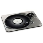 TURNTABLE RECORD PLAYER 4 PC COMPUTER MOUSE MAT PAD - Music Vinyl DJ Mixer Decks