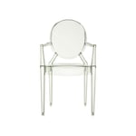 Kartell - Louis Ghost Chair 4852, Crystal Green - Ruokapöydän tuolit - Philippe Starck - Vihreä - Muovi