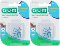 GUM® Proxabrush® Classic Recharge Brossette interdentaire conique 1,6 mm bleu 2x8 pc(s)