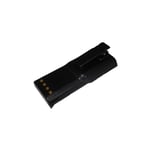 Vhbw - 1x Batterie remplacement pour Motorola HNN9701A, HNN9628R, HNN9628C pour radio talkie-walkie (2500mAh, 7,5V, NiMH) - avec clip de ceinture