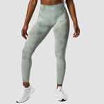 Define Seamless Tie Dye Tights, Light Sea Green