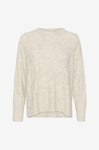 Soaked in Luxury - Tröja slRakel Cable Pullover - Vit