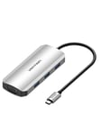 Vention USB-C Docking Station to HDMI VGA 3x USB 3.0 PD 0.15m Gray