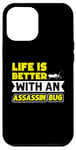 iPhone 13 Pro Max Life is Better With an Assassin Bug Kissing Bug Animal Lover Case