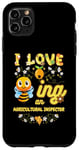 iPhone 11 Pro Max I Love Beeing An Agricultural Inspector Bee Lover Profession Case