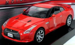 1/24 - Nissan GT-R - RED - 2008 - Motormax - Model Car