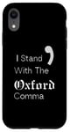 iPhone XR Oxford Comma Funny English Grammar Case