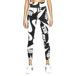 NIKE Icon Clash All Over Print Leggings Women's Leggings - Black, M