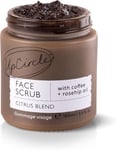 UpCircle Coffee Face Scrub - Citrus Blend For Normal + Dry Skin 100ml - Shea Bu