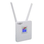 4G WiFi Router 300M CAT4 32 Vakio SIM-korttipaikka sisäänrakennettu akku Langaton LTE-reititin pöytätietokoneen näytölle US Plug 100?240V