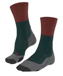 FALKE Men's TK2 Explore M SO Wool Thick Anti-Blister 1 Pair Hiking Socks, Green (Holly 7385), 5.5-7.5