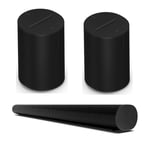 Sonos - Arc Hemmabio Svart & 2x Era 100 Svart - Bundle