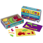 PETERKIN | Fuzzy-Felt Classic Series - 70th Celebrations Drawer Set | Put them on, take them off, they cling like magic to the fuzzy board! | Arts and Craft | Ages 3+