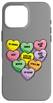 iPhone 16 Pro Max Funny Candy Heart Anti Valentine's Day Sarcastic Love Joke Case